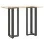 Patas mesa bar forma T 2 uds acero antracita 40x35x(110-111)cm de , Patas para mesas - Ref: Foro24-4013098, Precio: 138,27 €,...