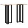 Patas de mesa bar forma T 2 uds acero negro 50x35x(110-111) cm von , Tischbeine - Ref: Foro24-4013100, Preis: 150,80 €, Rabat...