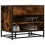 Banco zapatero madera de ingeniería roble ahumado 60x40x53,5 cm by , Benches for halls and storage - Ref: Foro24-849221, Pric...