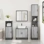 Armario de baño madera contrachapada gris sonoma 35x37,5x100 cm by , Bathroom furniture - Ref: Foro24-849242, Price: 79,19 €,...
