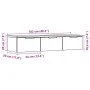 Armario de pared madera contrachapada madera vieja 102x30x20 cm von , Schränke und Lagerung - Ref: Foro24-856985, Preis: 65,1...