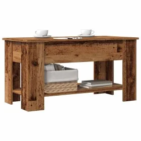Mesa de centro madera de ingeniería madera vieja 101x49x52 cm by , Coffee table - Ref: Foro24-856926, Price: 93,58 €, Discoun...