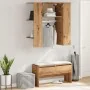 Mueble recibidor madera ingeniería roble artesanal 97,5x37x99cm by , Closets and storage - Ref: Foro24-857038, Price: 75,76 €...