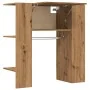 Mueble recibidor madera ingeniería roble artesanal 97,5x37x99cm by , Closets and storage - Ref: Foro24-857038, Price: 75,76 €...