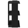 Librería de 3 estantes madera de ingeniería negro 60x30x60 cm de , Librerías y estanterías - Ref: Foro24-860248, Precio: 39,0...