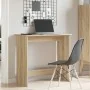 Escritorio madera contrachapada color roble Sonoma 80x40x75 cm by , Desks - Ref: Foro24-860456, Price: 47,48 €, Discount: %