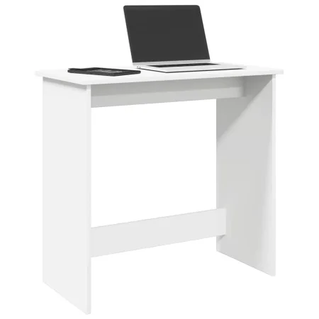 Escritorio de madera contrachapada blanco 80x40x75 cm by , Desks - Ref: Foro24-860454, Price: 42,88 €, Discount: %