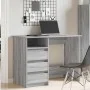 Escritorio de madera de ingeniería gris Sonoma 102x50x75 cm by , Desks - Ref: Foro24-860468, Price: 112,93 €, Discount: %