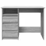Escritorio de madera de ingeniería gris Sonoma 102x50x75 cm by , Desks - Ref: Foro24-860468, Price: 112,93 €, Discount: %