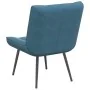 Sillón de relax terciopelo azul 64x74x84 cm by , Chairs - Ref: Foro24-4012326, Price: 91,23 €, Discount: %