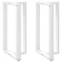 Patas de mesa bar forma T 2 uds acero blanco 60x35x(100-101) cm von , Tischbeine - Ref: Foro24-4013093, Preis: 140,63 €, Raba...