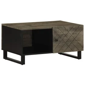 Mesa de centro madera maciza de mango negra 80x50x40 cm von , Couchtisch - Ref: Foro24-4017688, Preis: 97,85 €, Rabatt: %