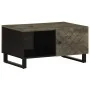 Mesa de centro madera maciza de mango negra 80x50x40 cm de , Mesas de centro - Ref: Foro24-4017688, Precio: 97,85 €, Descuent...