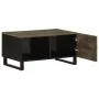 Mesa de centro madera maciza de mango negra 80x50x40 cm de , Mesas de centro - Ref: Foro24-4017688, Precio: 97,85 €, Descuent...