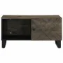 Mesa de centro madera maciza de mango negra 80x50x40 cm de , Mesas de centro - Ref: Foro24-4017688, Precio: 97,85 €, Descuent...