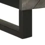 Mesita de noche madera maciza de mango negra 50x33x60 cm de , Mesitas de noche - Ref: Foro24-4017695, Precio: 81,86 €, Descue...