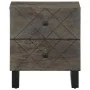 Mesitas de noche 2 uds madera maciza de mango negro 40x33x46 cm de , Mesitas de noche - Ref: Foro24-4017683, Precio: 132,04 €...