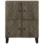 Aparador negro 60x33x75 cm madera maciza mango von , CD- und DVD-Speicher - Ref: Foro24-4017710, Preis: 106,89 €, Rabatt: %