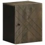 Mueble de baño de pared de madera maciza mango negro 38x33x48cm by , Bathroom furniture - Ref: Foro24-4017704, Price: 63,50 €...