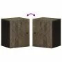 Mueble de baño de pared de madera maciza mango negro 38x33x48cm by , Bathroom furniture - Ref: Foro24-4017704, Price: 63,50 €...