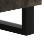 Aparador negro 90x33x75 cm madera maciza mango by , CD and DVD storage - Ref: Foro24-4017712, Price: 155,68 €, Discount: %
