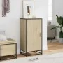 Mueble zapatero madera contrachapada roble sonoma 48x38x97,5 cm by , Shoe racks and shoe organizers - Ref: Foro24-849200, Pri...