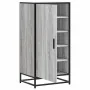 Mueble zapatero madera contrachapada gris sonoma 48x38x97,5 cm de , Zapateros y organizadores de calzado - Ref: Foro24-849202...