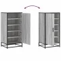 Mueble zapatero madera contrachapada gris sonoma 48x38x97,5 cm de , Zapateros y organizadores de calzado - Ref: Foro24-849202...