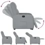 Sillón eléctrico reclinable elevable de tela gris claro de , Sillones - Ref: Foro24-3302992, Precio: 293,85 €, Descuento: %