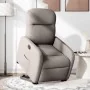 Sillón eléctrico reclinable elevable de tela gris taupe by , Armchairs - Ref: Foro24-3302999, Price: 315,63 €, Discount: %