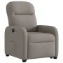 Sillón eléctrico reclinable elevable de tela gris taupe by , Armchairs - Ref: Foro24-3302999, Price: 315,63 €, Discount: %