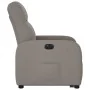Sillón eléctrico reclinable elevable de tela gris taupe by , Armchairs - Ref: Foro24-3302999, Price: 315,63 €, Discount: %