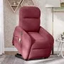 Sillón de masaje eléctrico reclinable elevable tela rojo tinto by , Armchairs - Ref: Foro24-3303005, Price: 331,93 €, Discoun...
