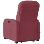 Sillón de masaje eléctrico reclinable elevable tela rojo tinto by , Armchairs - Ref: Foro24-3303005, Price: 331,93 €, Discoun...