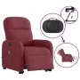 Sillón de masaje eléctrico reclinable elevable tela rojo tinto by , Armchairs - Ref: Foro24-3303005, Price: 331,93 €, Discoun...