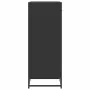 Mueble zapatero de madera de ingeniería negro 48x38x97,5 cm de , Zapateros y organizadores de calzado - Ref: Foro24-849209, P...