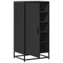 Mueble zapatero de madera de ingeniería negro 48x38x97,5 cm de , Zapateros y organizadores de calzado - Ref: Foro24-849199, P...