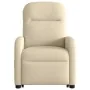 Silla de masaje reclinable de pie de tela color crema by , Armchairs - Ref: Foro24-3302990, Price: 295,51 €, Discount: %