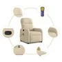 Silla de masaje reclinable de pie de tela color crema by , Armchairs - Ref: Foro24-3302990, Price: 295,51 €, Discount: %