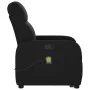 Sillón reclinable de masaje elevable tela negro by , Armchairs - Ref: Foro24-3302984, Price: 270,18 €, Discount: %