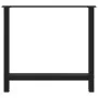 Patas de mesa de centro acero negro 2 uds 70x(72-73) cm de , Patas para mesas - Ref: Foro24-4013308, Precio: 82,85 €, Descuen...