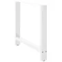 Patas de mesa de centro acero blanco 2 uds 90x(72-73) cm von , Tischbeine - Ref: Foro24-4013317, Preis: 102,38 €, Rabatt: %