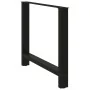 Patas de mesa de centro acero negro 2 uds 100x(72-73) cm de , Patas para mesas - Ref: Foro24-4013320, Precio: 106,36 €, Descu...