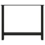 Patas de mesa de centro acero negro 2 uds 100x(72-73) cm de , Patas para mesas - Ref: Foro24-4013320, Precio: 106,36 €, Descu...