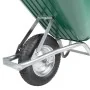 Carretilla verde 90 L 150 kg acero galvanizado y plástico von , Schubkarren - Ref: Foro24-4013466, Preis: 155,79 €, Rabatt: %