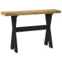 Mesa consola NOAIN patas en X madera maciza pino 120x30x75 cm by , console tables - Ref: Foro24-4100037, Price: 89,90 €, Disc...