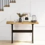 Mesa consola NOAIN patas en X madera maciza pino 120x30x75 cm by , console tables - Ref: Foro24-4100037, Price: 89,90 €, Disc...