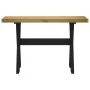 Mesa consola NOAIN patas en X madera maciza pino 120x30x75 cm by , console tables - Ref: Foro24-4100037, Price: 89,90 €, Disc...