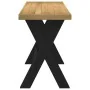 Escritorio NOAIN patas en X madera maciza pino 120x50x75 cm von , Schreibtische - Ref: Foro24-4100040, Preis: 107,18 €, Rabat...