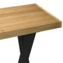 Escritorio NOAIN patas en X madera maciza pino 120x50x75 cm von , Schreibtische - Ref: Foro24-4100040, Preis: 107,18 €, Rabat...